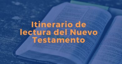 Itinerario de lectura del Nuevo Testamento