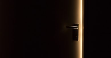 Puerta que se abre