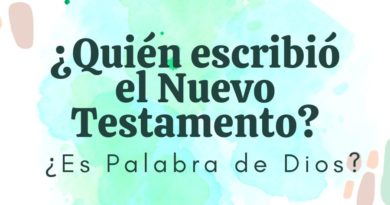 Quién escribió el Nuevo Testamento